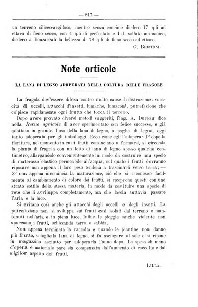 Il coltivatore giornale di agricoltura pratica