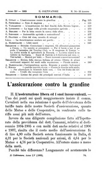 Il coltivatore giornale di agricoltura pratica