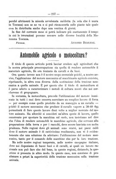 Il coltivatore giornale di agricoltura pratica