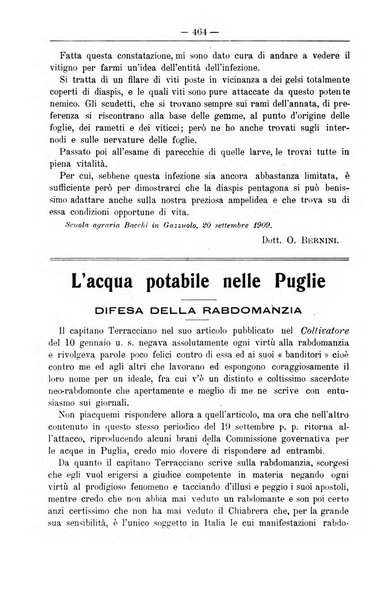 Il coltivatore giornale di agricoltura pratica