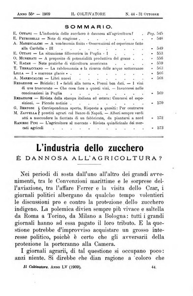 Il coltivatore giornale di agricoltura pratica