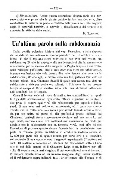 Il coltivatore giornale di agricoltura pratica