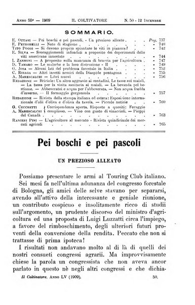 Il coltivatore giornale di agricoltura pratica