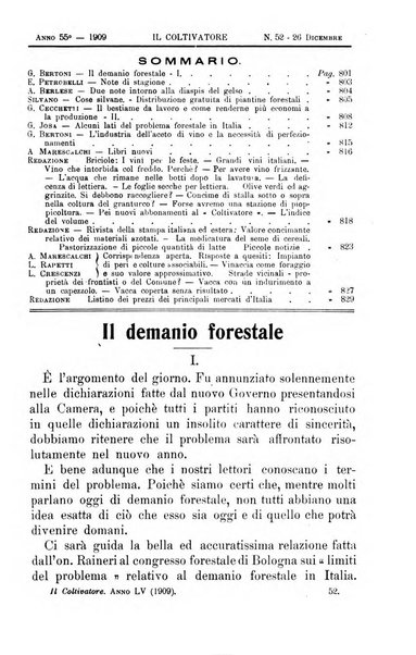 Il coltivatore giornale di agricoltura pratica