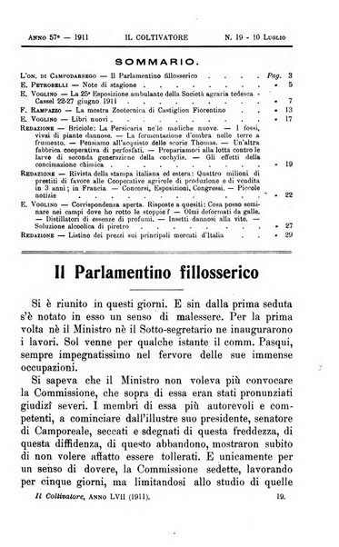 Il coltivatore giornale di agricoltura pratica