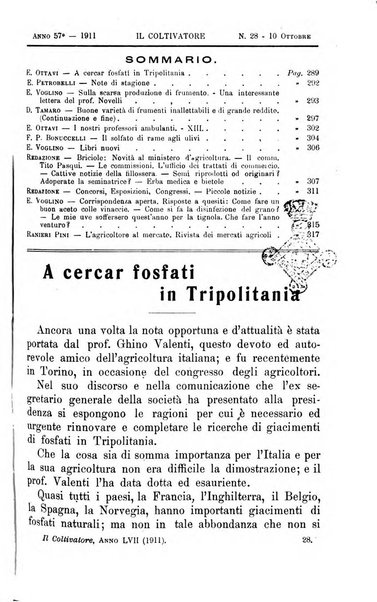 Il coltivatore giornale di agricoltura pratica