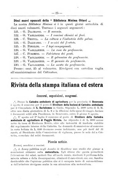 Il coltivatore giornale di agricoltura pratica