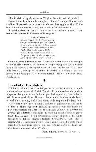 Il coltivatore giornale di agricoltura pratica