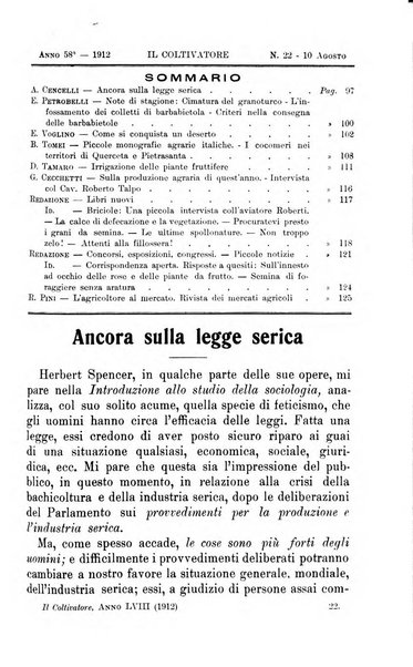 Il coltivatore giornale di agricoltura pratica