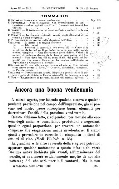 Il coltivatore giornale di agricoltura pratica