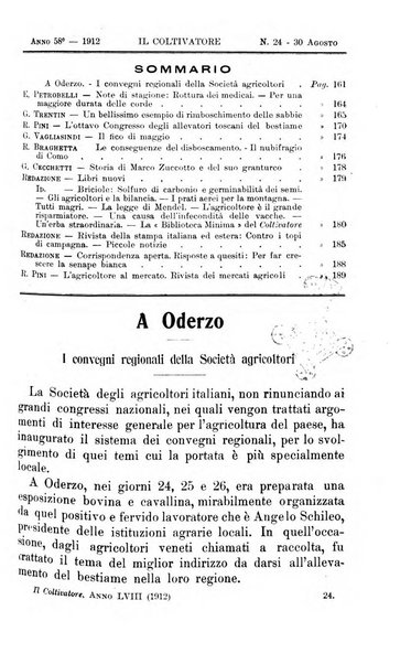 Il coltivatore giornale di agricoltura pratica