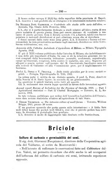 Il coltivatore giornale di agricoltura pratica