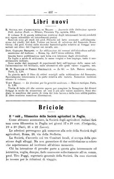 Il coltivatore giornale di agricoltura pratica