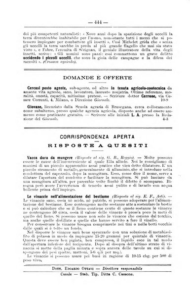 Il coltivatore giornale di agricoltura pratica