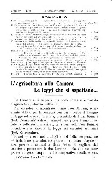 Il coltivatore giornale di agricoltura pratica