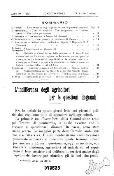 Il coltivatore giornale di agricoltura pratica