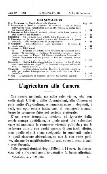 Il coltivatore giornale di agricoltura pratica