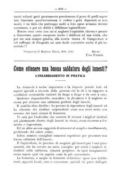 Il coltivatore giornale di agricoltura pratica