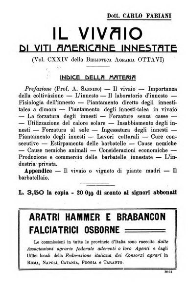 Il coltivatore giornale di agricoltura pratica