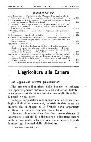 Il coltivatore giornale di agricoltura pratica