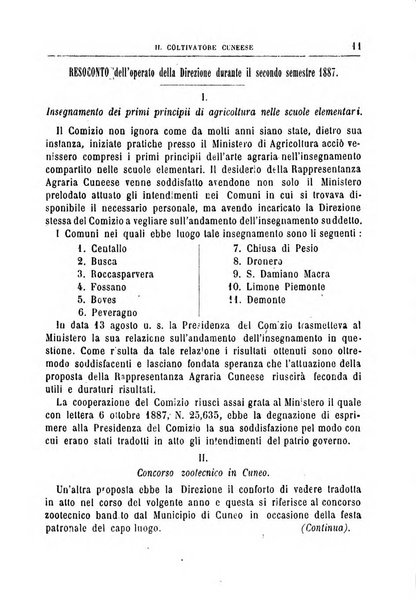 Il coltivatore cuneese bollettino del Comizio agrario circondariale di Cuneo