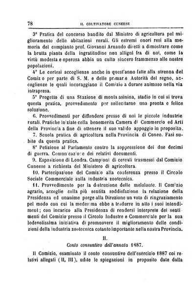 Il coltivatore cuneese bollettino del Comizio agrario circondariale di Cuneo