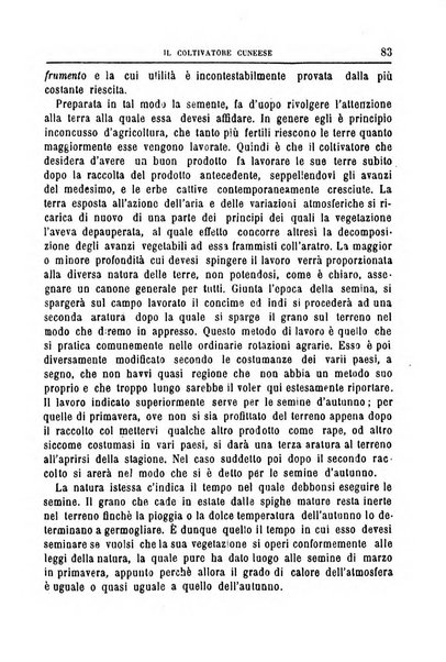 Il coltivatore cuneese bollettino del Comizio agrario circondariale di Cuneo