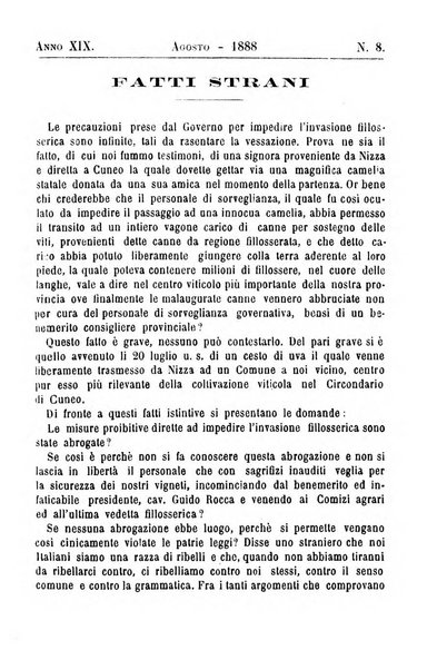 Il coltivatore cuneese bollettino del Comizio agrario circondariale di Cuneo