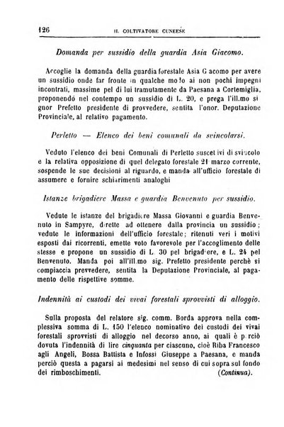 Il coltivatore cuneese bollettino del Comizio agrario circondariale di Cuneo