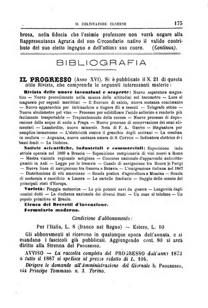 Il coltivatore cuneese bollettino del Comizio agrario circondariale di Cuneo