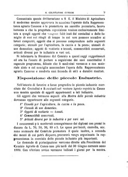 Il coltivatore cuneese bollettino del Comizio agrario circondariale di Cuneo