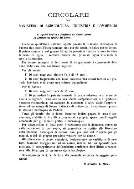 Il coltivatore cuneese bollettino del Comizio agrario circondariale di Cuneo