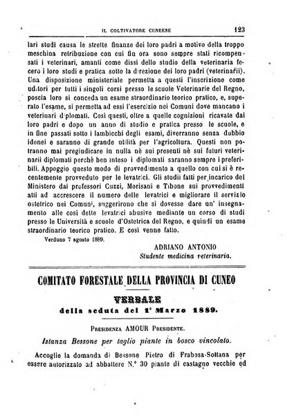 Il coltivatore cuneese bollettino del Comizio agrario circondariale di Cuneo