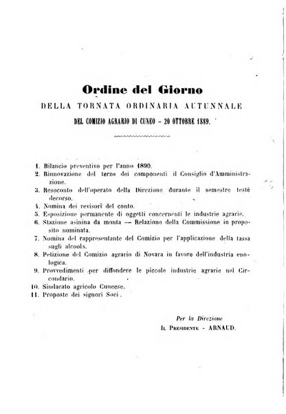 Il coltivatore cuneese bollettino del Comizio agrario circondariale di Cuneo