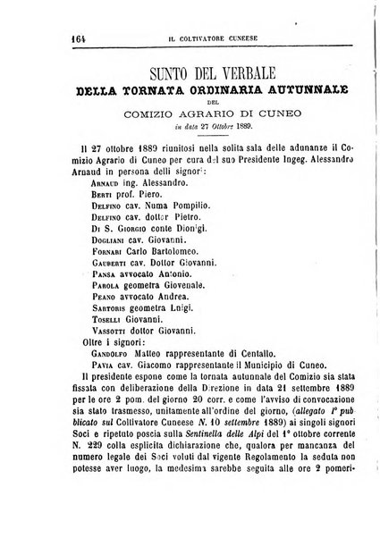 Il coltivatore cuneese bollettino del Comizio agrario circondariale di Cuneo