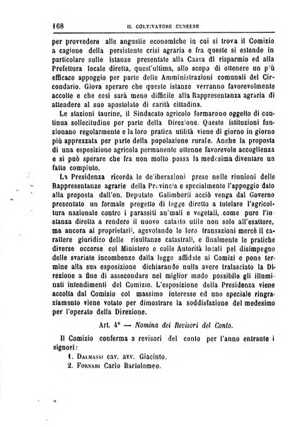 Il coltivatore cuneese bollettino del Comizio agrario circondariale di Cuneo