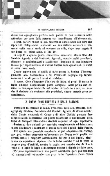 Il coltivatore cuneese bollettino del Comizio agrario circondariale di Cuneo