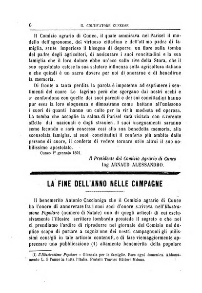 Il coltivatore cuneese bollettino del Comizio agrario circondariale di Cuneo