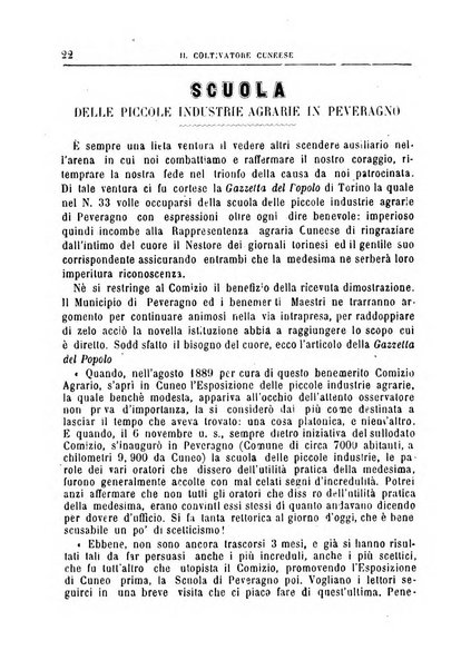 Il coltivatore cuneese bollettino del Comizio agrario circondariale di Cuneo