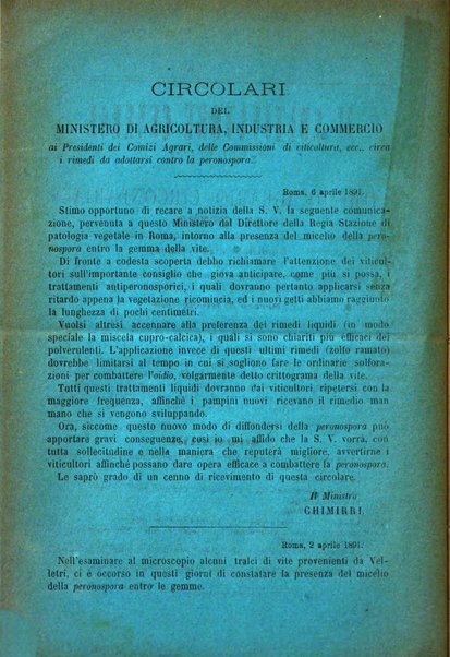 Il coltivatore cuneese bollettino del Comizio agrario circondariale di Cuneo