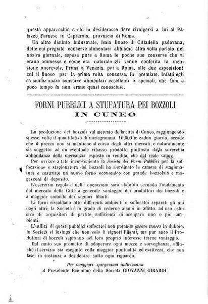 Il coltivatore cuneese bollettino del Comizio agrario circondariale di Cuneo