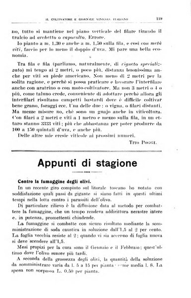 Il coltivatore e giornale vinicolo italiano