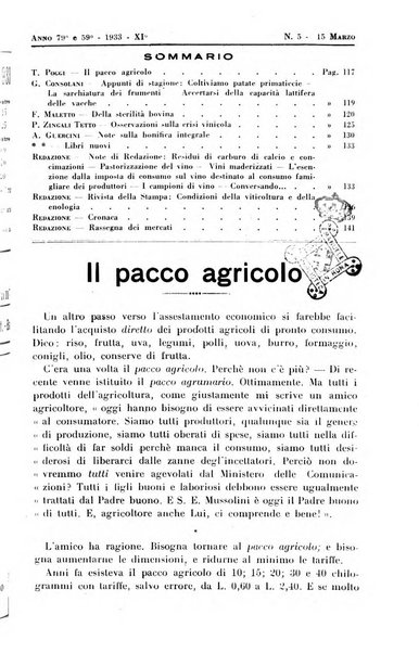 Il coltivatore e giornale vinicolo italiano