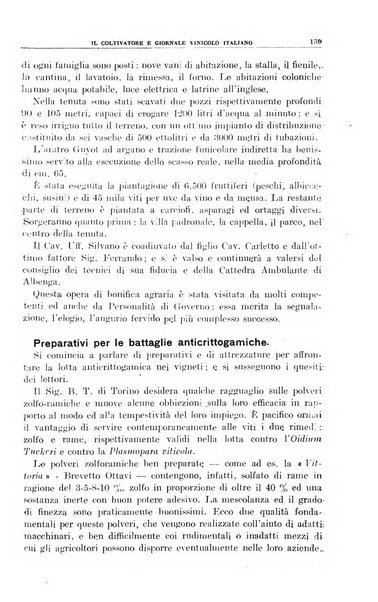 Il coltivatore e giornale vinicolo italiano