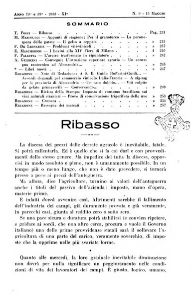 Il coltivatore e giornale vinicolo italiano