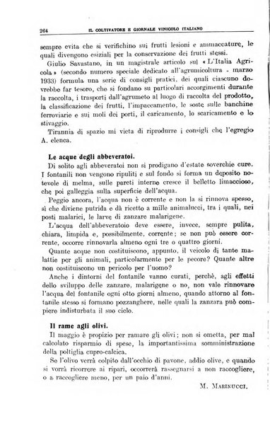 Il coltivatore e giornale vinicolo italiano