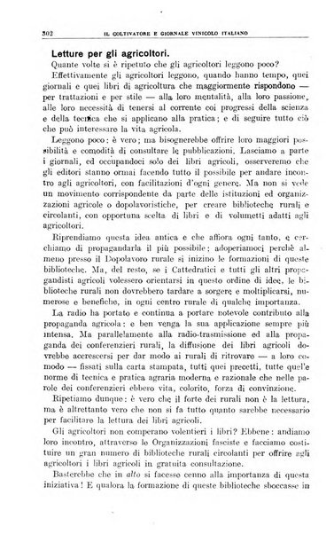 Il coltivatore e giornale vinicolo italiano