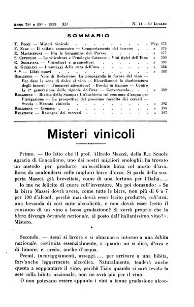 Il coltivatore e giornale vinicolo italiano