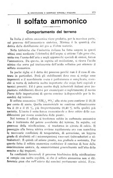 Il coltivatore e giornale vinicolo italiano