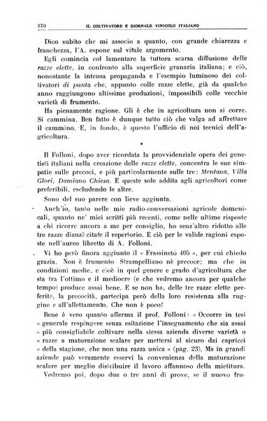 Il coltivatore e giornale vinicolo italiano